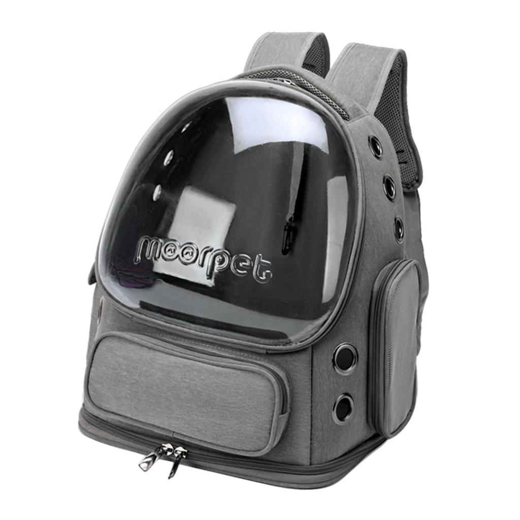 Cat Carrier Backpack Portable Transparent Pet Backpack for Outdoor Hiking Use