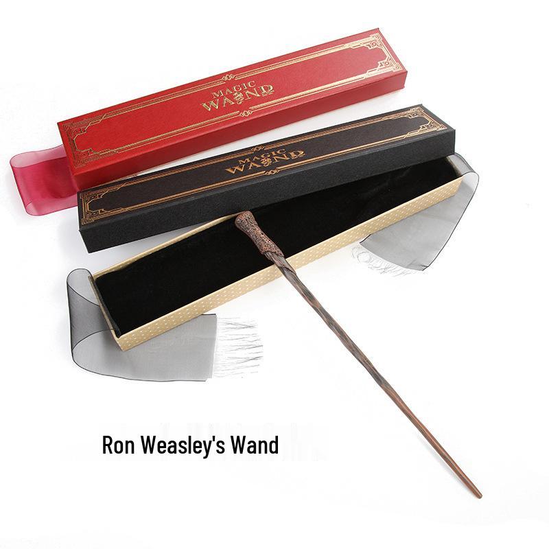 Harry, Malfoy, and Hermione Magic Wand Toy with Metal Core for Halloween