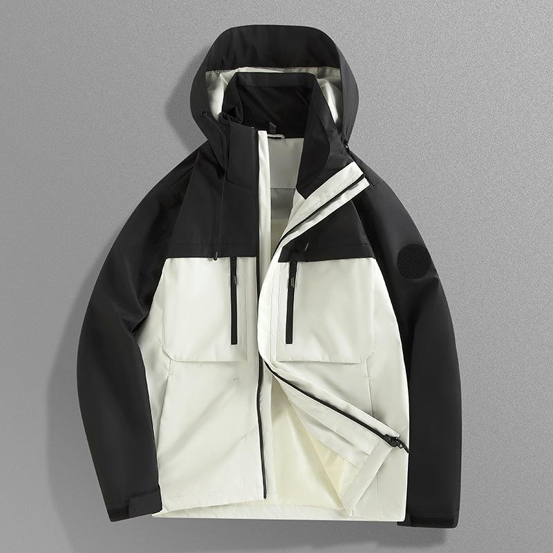 

Осінньо-зимовий робочий вітрозахисний пуховик 3-в-1 для подорожей на відкритому повітрі та альпінізму - Унісекс S