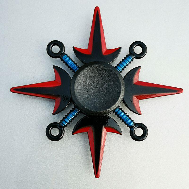 Naruto Shuriken Fingertip Spinner Antistress Toys Children Kids Adult