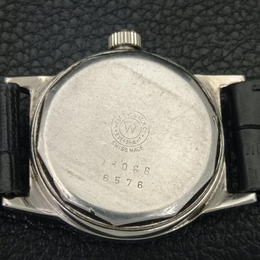 HAND-WINDING VINTAGE WEST END WATCH CO SWISS BOY WHITE DIAL WATCH A701971-1