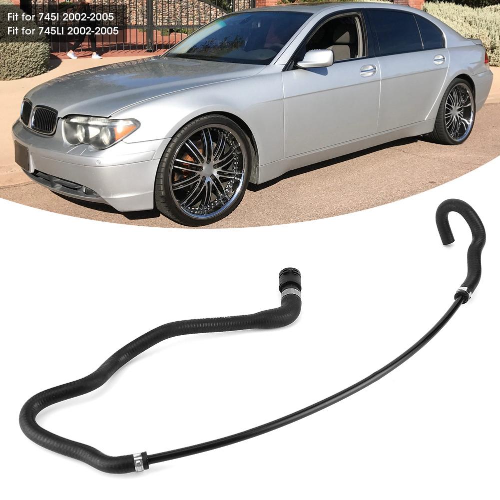 Car Radiator Coolant Pipe Hose 17127508012 Replacement Fit for 745I 745LI 2002 2005
