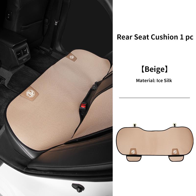 Summer Car Seat Cushion Cover Breathable Ice Silk Non Slip Auto Seat Protector Pad For Morris Garages MG 3 5 6 7 HS ZS GS Hector