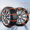 1-50PCS Winter Car Anti-skid Chain High Quality Cable Tie Strong Antiskid Reusable Anti-Slip Nylon Cable Ties for Car Tire