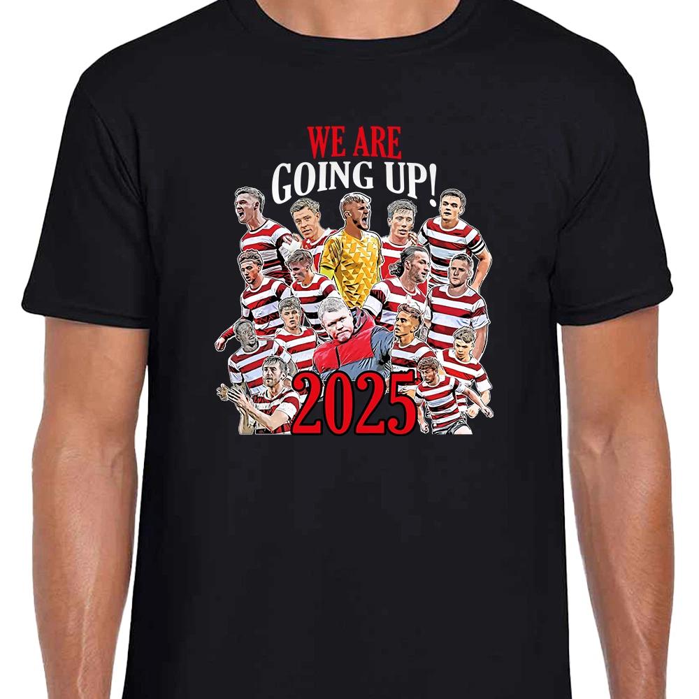 Doncaster Rovers Champions 2025 Unisex T-Shirt Tee S-XXXL Doncaster Fans Gift M