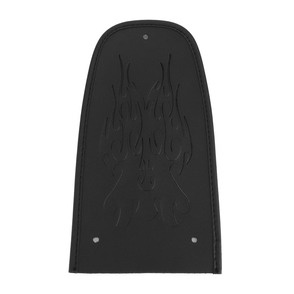 Motorcycle Bib Cover Artificial Leather Decorative Pad Flame Pattern Fit for XL 883 1200 48