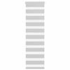 VidaXL Store Zèbre Gris Clair Largeur Du Tissu 40,9 Cm Polyester, Store Enrouleur Zébré, Store Zébré Pour Fenêtre, Store 4014406