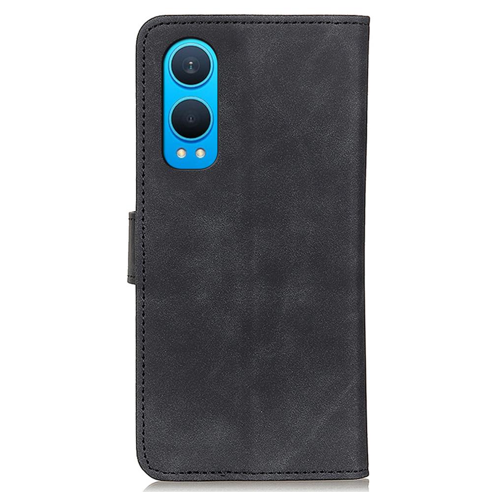 KHAZNEH For OnePlus Nord CE4 Lite 5G/Oppo K12x 5G (China) Case PU Leather Retro Texture Phone Cover