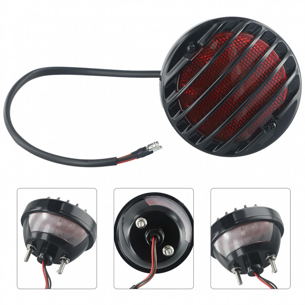 Light Brake Light License Plate Motorcycle Plastic