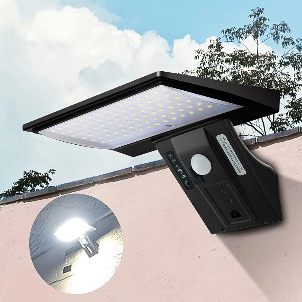 4 Modes Motion Sensor Lamp 90 LEDs Security Flood Light  Porch Yard Garden Lighting