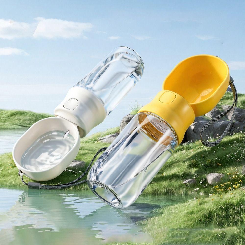Leak-proof Outdoor Dog Water Bottle Sealed Pet Travel Cup Dog Water Food Cup  Garden