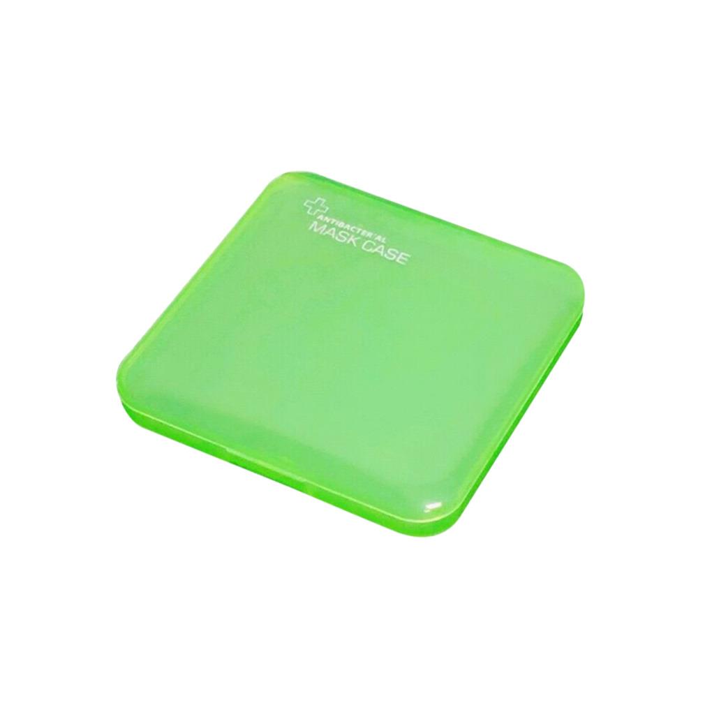 Mouth Cover Storage Single Use Mouth Cover PP Organizer Case Portable Box, Non-transparent, White