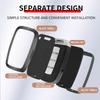 Interior Mouldings 3 Buttons Car Zinc Alloy Key Case Cover For Hyundai IX35 Sonata 8 For Kia Forte Rio 3 K2 K3 K5 Sportage Keych