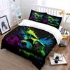 Vibrant Monster Truck Art Printed Duvet Cover Set1 Duvet Cover+2 Pillowcasemulti Size Bedroom Bedding Decor Luxury Gifts