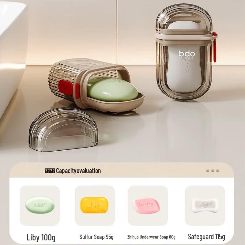 Tragbare Wasserdichte Seifendose mit Griff