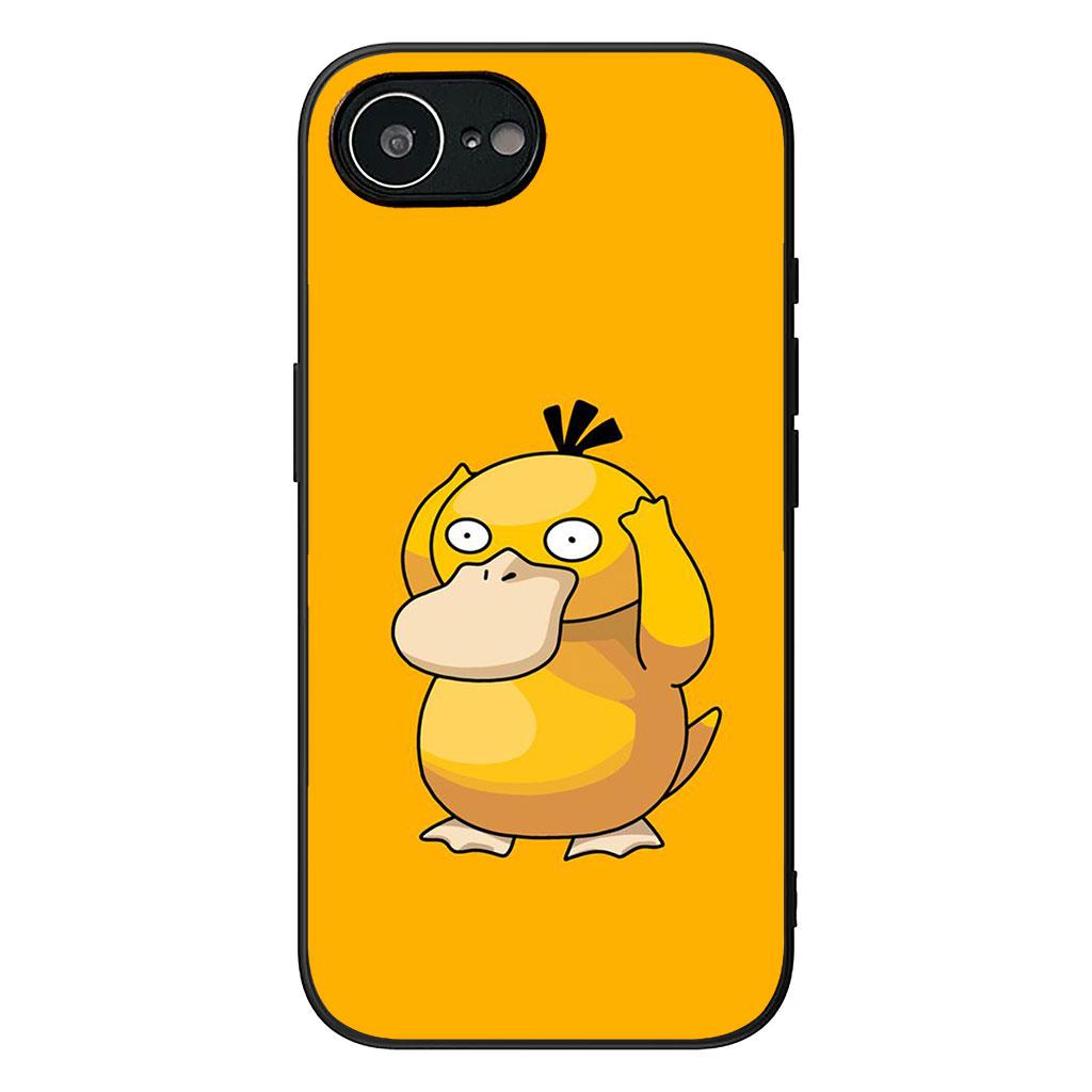 Lovely Cartoon P-Pokemons P-Pikachus Psyduck for Xiaomi Poco F7 F6 F8 Ultra F5 X7 X6 X5 X3 NFC M7 M6 Pro C85 C75 C65 C71 Case