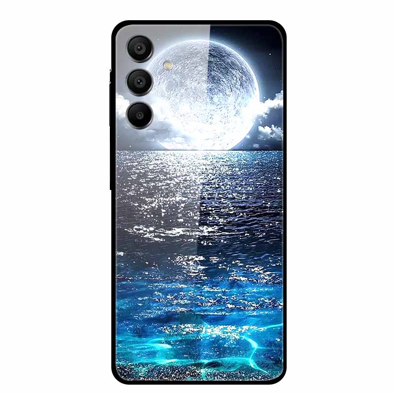 For Samsung A16 5G Case Back Hard New Cover for Samsung Galaxy A 16 SM-A166B Tempered Glass Case Funda Cool Designed Girls Capa