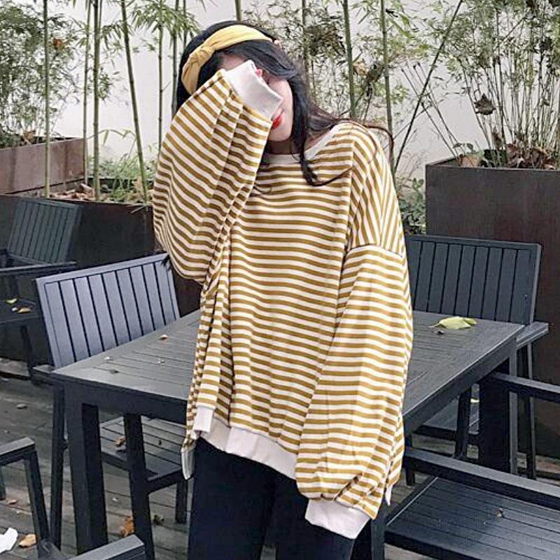 

Loose Lantern Sleeve Hoodie Women Spring Autumn Trend Mid Long Top Fashion Thin Jacket M