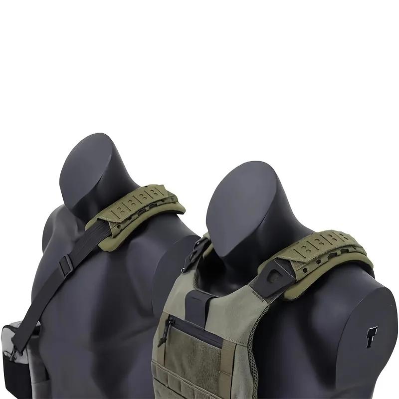 Cuscino per Spalla Antiscivolo Traspirante Imbracatura Tattica Ammortizzante Rivestimento Spalla Antiscivolo 1pz Spallina Tattica da Esterno