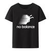 Funny Tee Tops No Balance T-Shirt  Novelty Comfortable Roupas Graphic Printed Clothes Men Clothing Creative Graphic T Shirts
