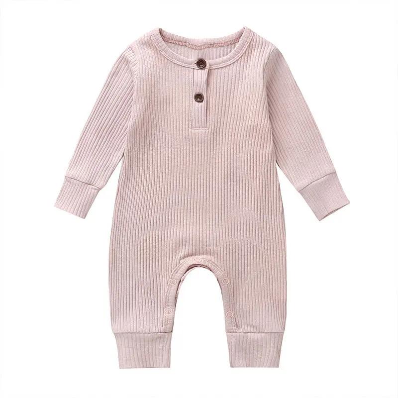 Fall Jumpsuit Newborn Baby Cotton Boys Girls Jumpsuit Tracksuit Overalls Long Sleeve Baby Newborn Clothes