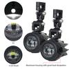 Motorcycle Fog Light Upgrade Auxiliary Lights Brighter Lamp 40W 6000K for BMW R1200GS F800GS F700GS F650 K1600