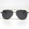 Men'S Flat Polarized Sunglasses Women'S Sunshade Sunscreen Black Sunglasses Metal Glasses Factory