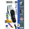 Tondeuse cheveux - WAHL - Color Pro Plus - Lames de précision - Peignes de guidage à code couleur