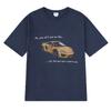 2025 Summer Fashion Tate McRae Sports Car Lyrics Graphic T Shirts Unisex Oversized Short Sleeve T-shirt  Cotton Round Neck Tops
