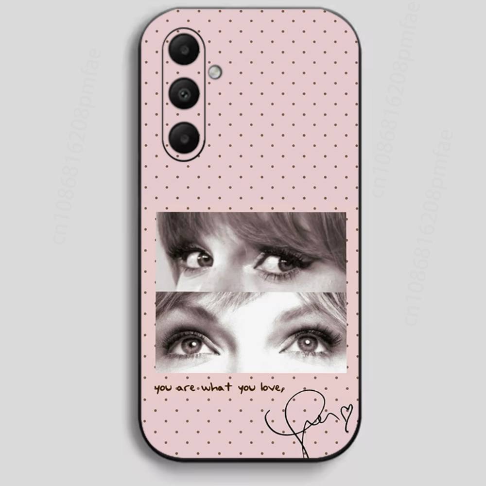 singer S-Suki W-Waterhouse Phone Case For Samsung Galaxy A13,21s,22,31,32,40,52,71,A91 Soft Black Shell