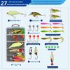 Lead-Weighted Shrimp Soft and Hard Lures Jig Head Kits