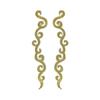 Gold And Silver Stage Decorative Pattern Ancient Clothing Ethnic Embroidery Applique Patch Drama Cloth Sticker Diy Handmade Clothing Accessories
