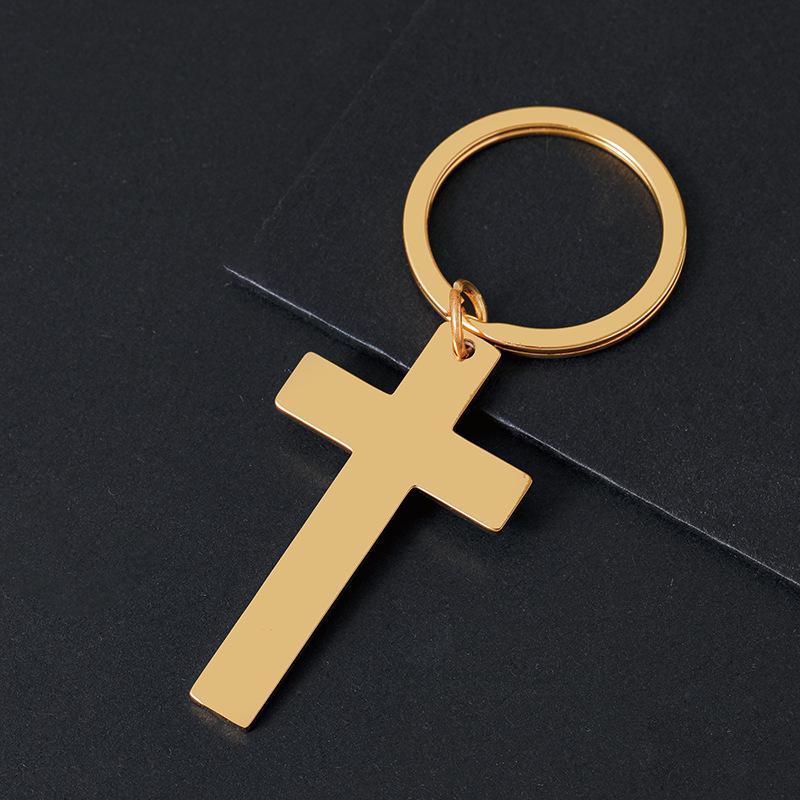 Stainless Steel Engravable Tag Pendant Keychain - Festival Gift