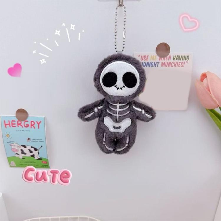 Plush Keychain Adorable Mummy Skeleton Styles Soft And Plush Decoration For Children Accessory