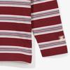Fila Women Collar STripe Long Sleeve T shirT