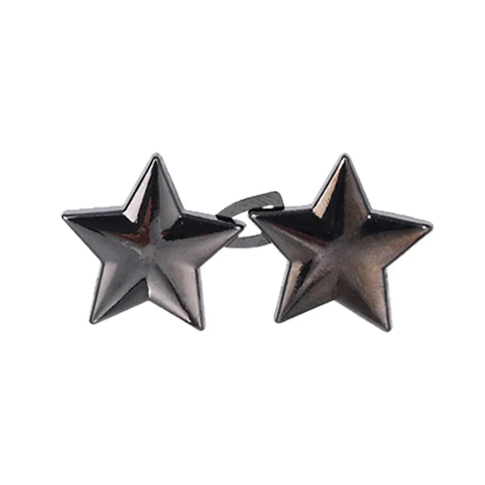 1/8 set Cataramă reglabilă pentru talie în formă de stea, buton pentru pantaloni de jeans, detașabil, din aliaj, pentru strângerea taliei, accesorii pentru îmbrăcăminte, instrument de cusut DIY