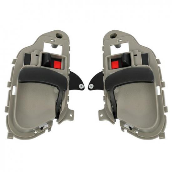 1 Pair Gray ide Door Handles For Chevy Silverado C1500/GMC Sierra K2500 95-02