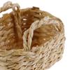 1/12 Puppenhaus Miniaturzubehör Rattanrahmen Handgeflochtener Gemüsekorb