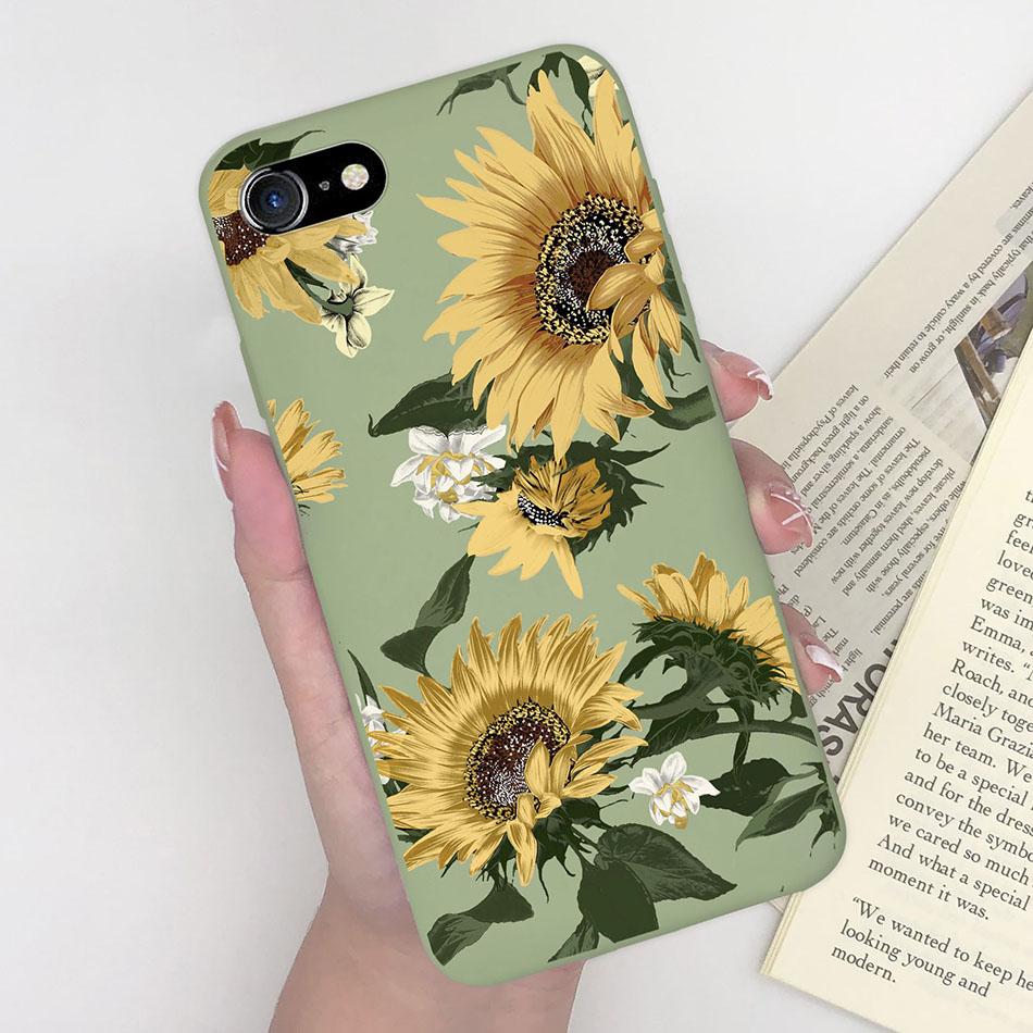 For Apple iPhone 7 8 Plus Back Cover Fashion Pattern Soft Silicone Anti Slip Phone Case For iPhone 7plus 8plus Funda Capa Shell