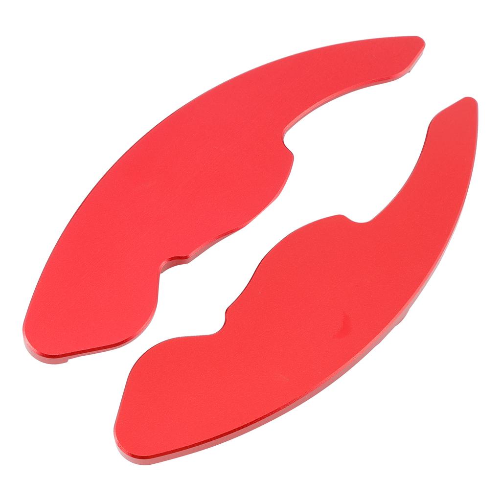 Förlängning av rattpaddlar för VW Golf 6 Tiguan CC Aluminium Röd