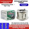 Magnetic Steel Thermostat for Electric Rice Cookers Designed for 160 To 170 Degree Celsius Regulation and Overheat Prevention