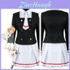 Traje Completo de Cosplay da Sakura Kinomoto de Cardcaptor Sakura com Design Exquisito e Caimento Perfeito