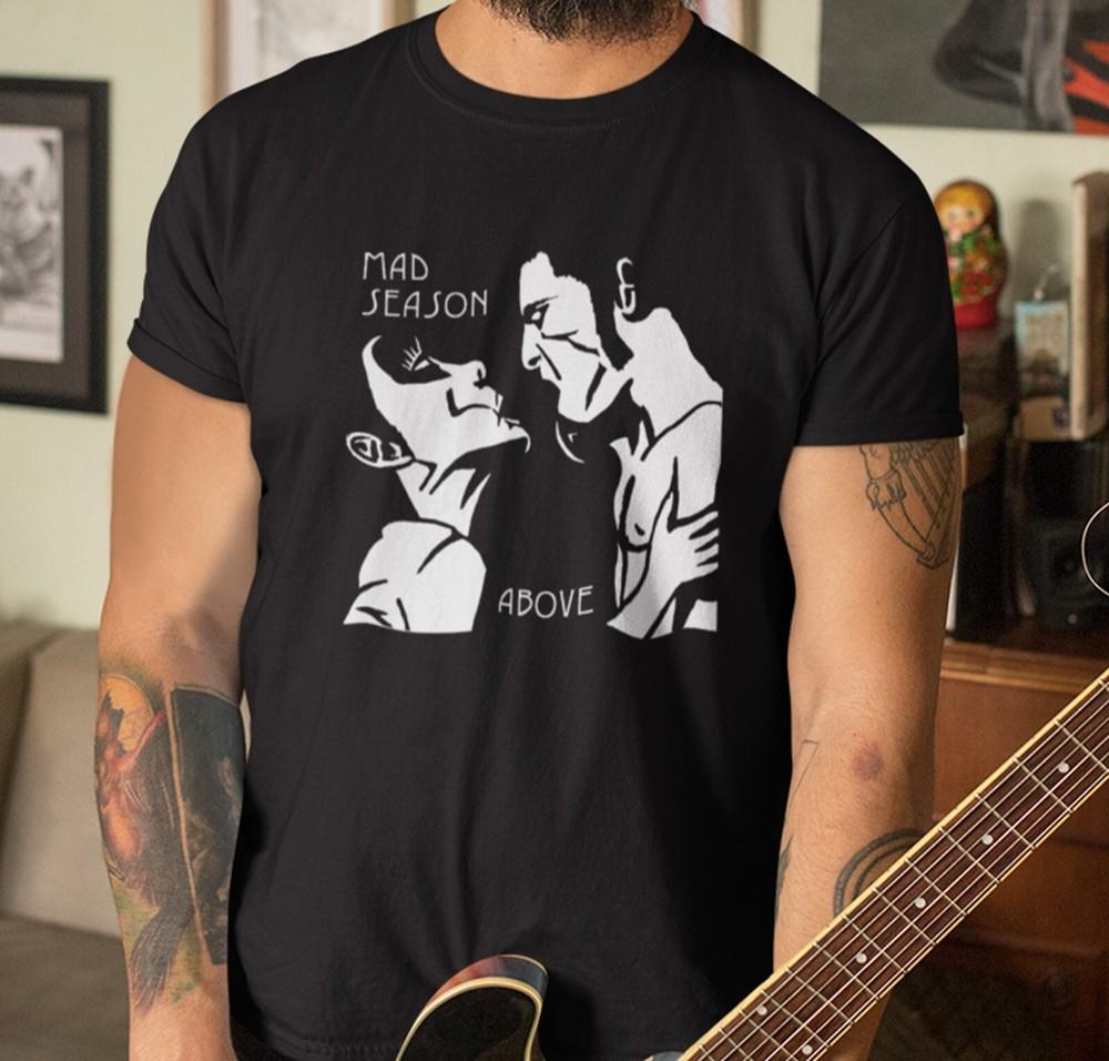 

Mad Season T-Shirt, Above Album Cover Shirt, Seattle Rock Shirt, Grunge Shirt 4XL