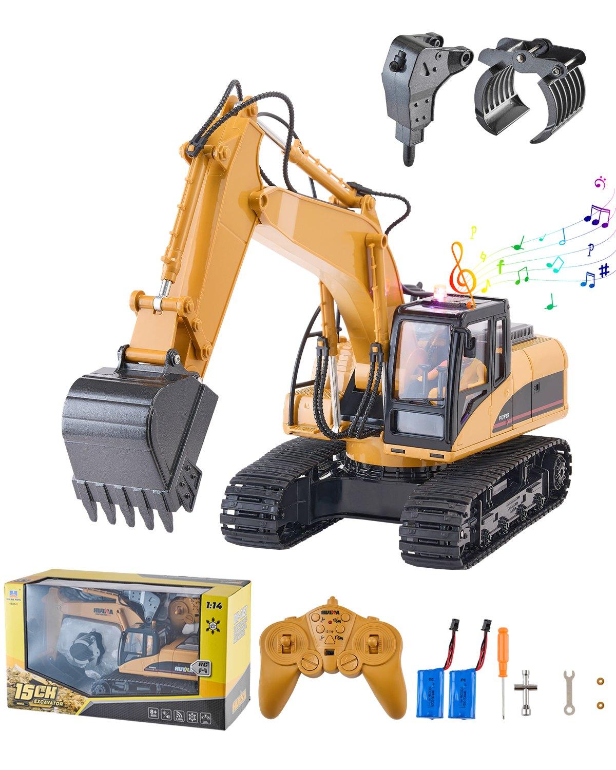 VEVOR Remote Control Excavator Toy, 15