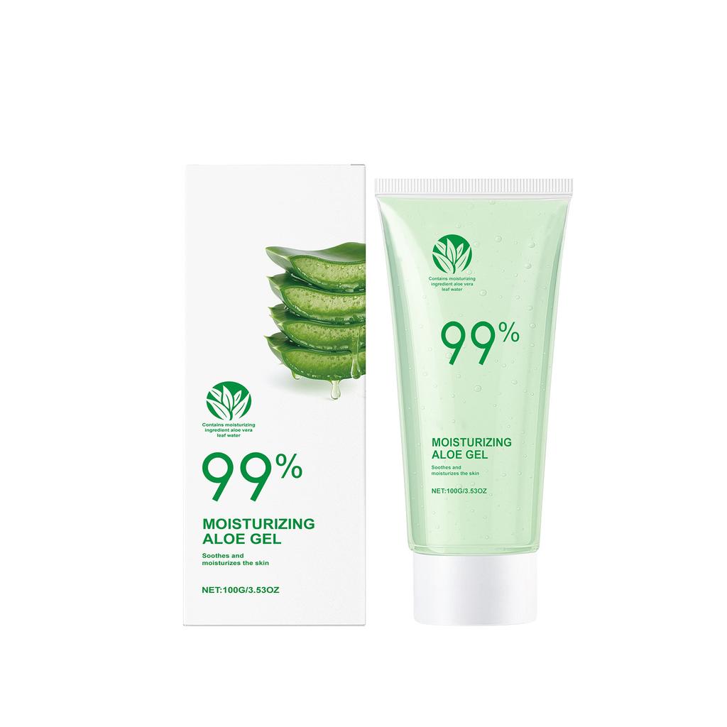 Aloe Beruhigungsgel, Spendet Feuchtigkeit für empfindliche Muskeln, Rötungen und Beruhigung, Mildes feuchtigkeitsspendendes Pflegegel, 1 Stück, 100 g