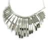 Les Trésors De Lily [M1950] - Silver 'Cléopatra' Designer Necklace