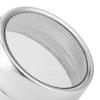 2pcs 304 Stainless Steel Powdered Sugar Shaker With Lid Flour Sifter Duster  For Kitchen