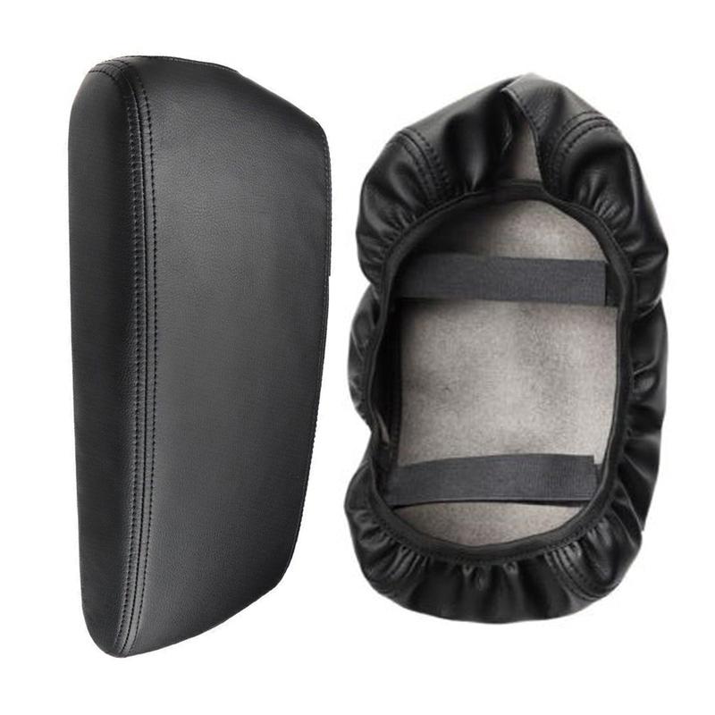 Center Console Armrest Cover Mat For Kia Optima 2016 2017 2018   Leather Interior Car Arm Rest Protector Pad Accessories