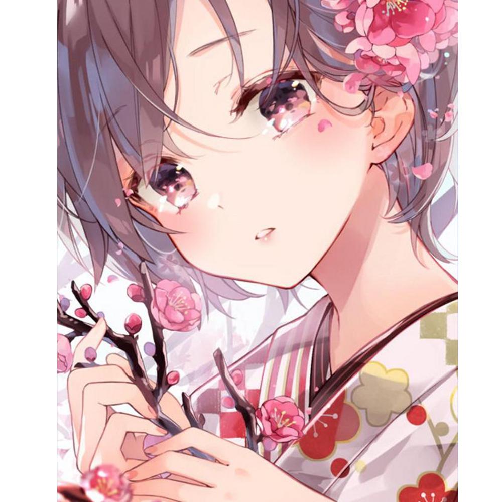 5D DIY Diamond Painting Landscape Full Round Drill Diamond Embroidery Cross Stitch Decoration Home