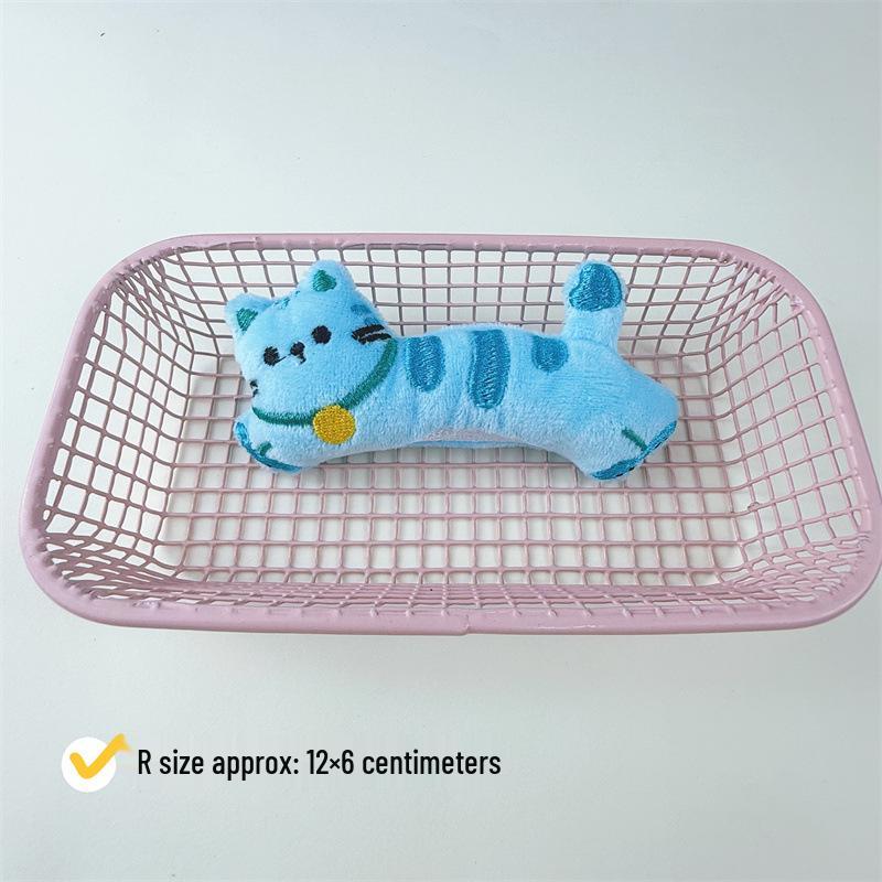 

Мультяшные Забавные Аксессуары для Куклы Котенка: Пушистый брелок, подвеска, украшение для одежды и носков. Back Opening [Auxiliary Material] синий